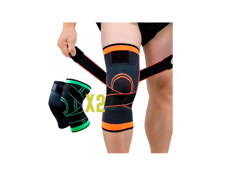 Protege las rodillas de tu héroe: kit doble de rodilleras ortopédicas ajustables