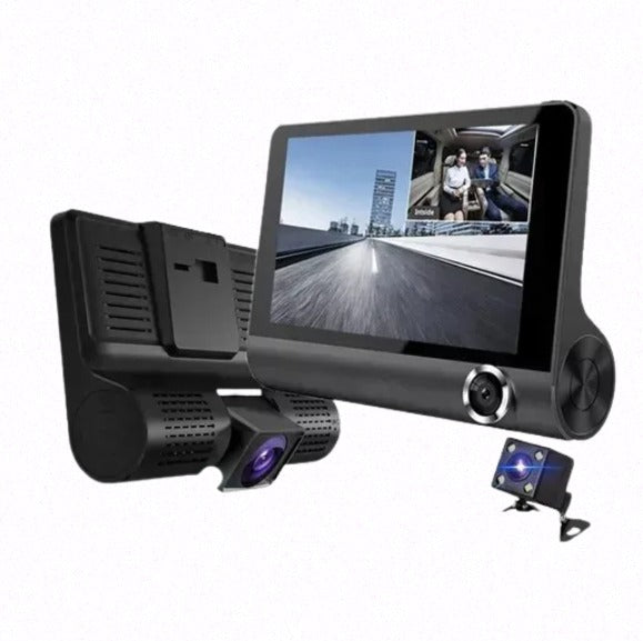 Cámara para Auto A191 VDR 3 en 1: Seguridad Total para Tu Familia