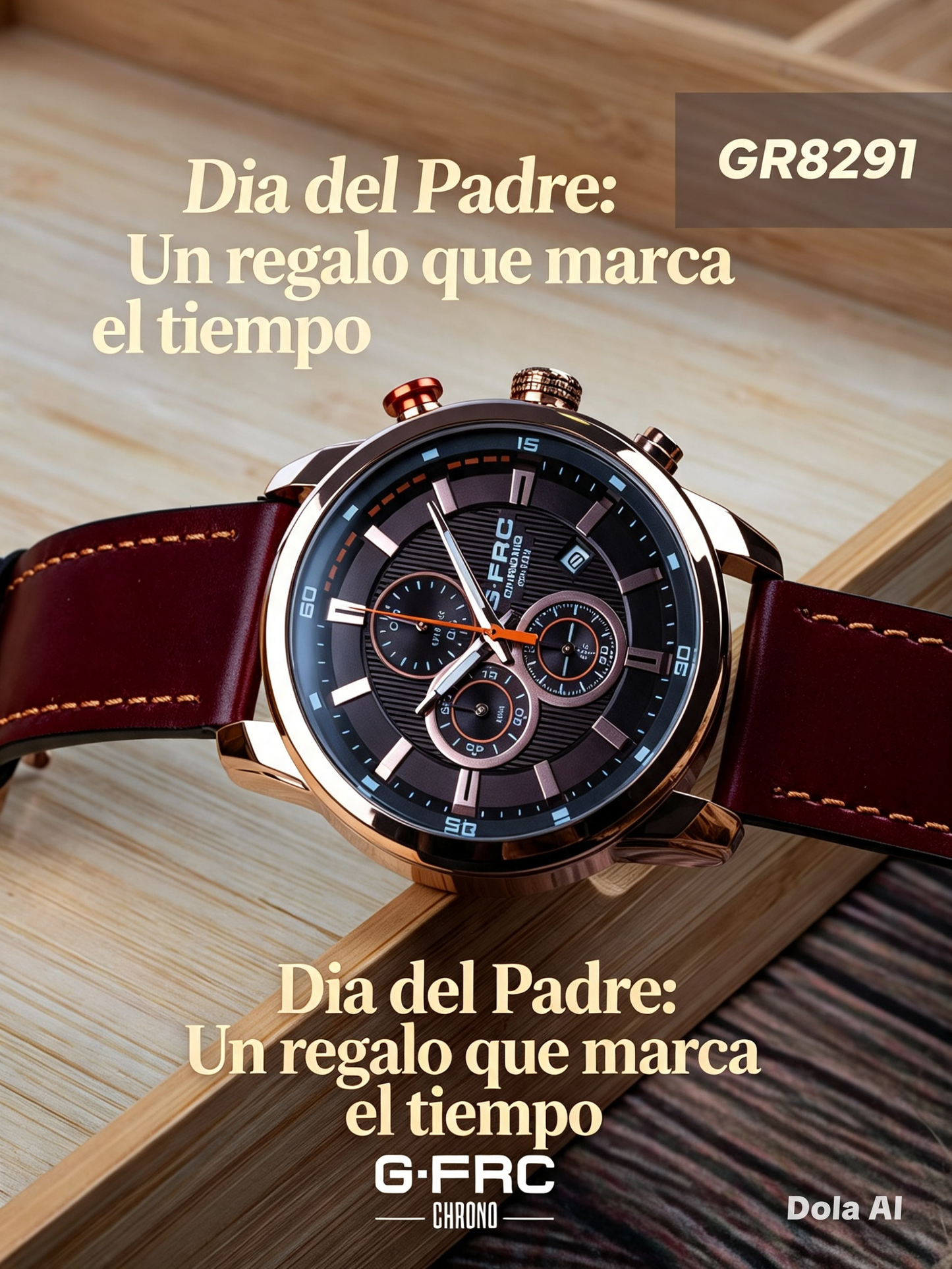 G FORCE CHRONO 8291 Regálale tiempo de calidad — Feliz Día del Padre
