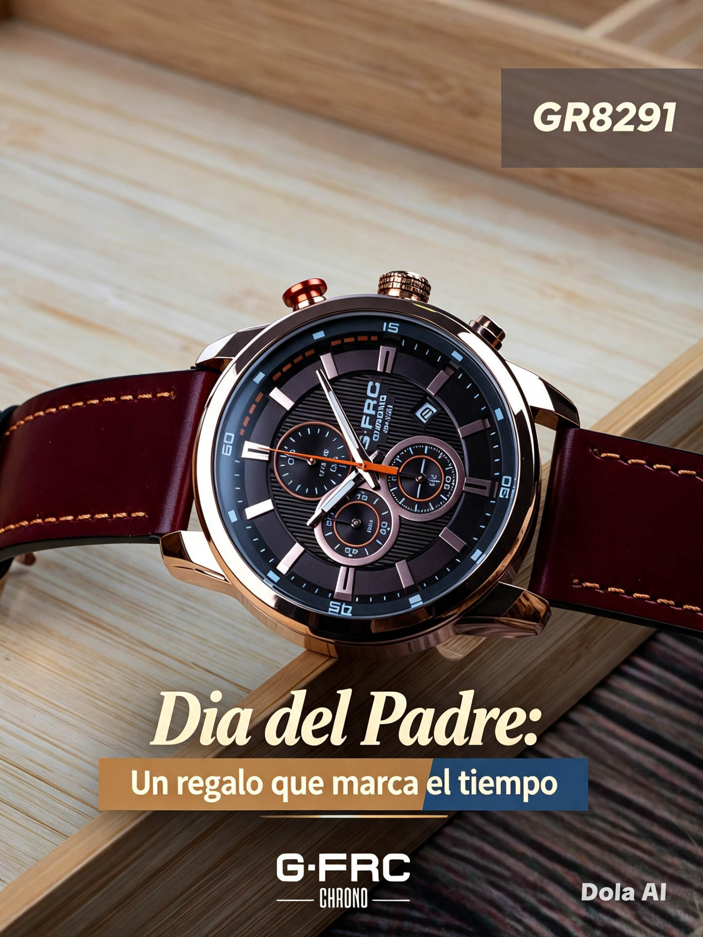 G FORCE CHRONO 8291 Regálale tiempo de calidad — Feliz Día del Padre